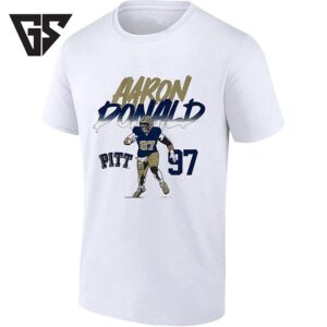 Aaron Donald Pitt Panthers 97 Football Player T-Shirt