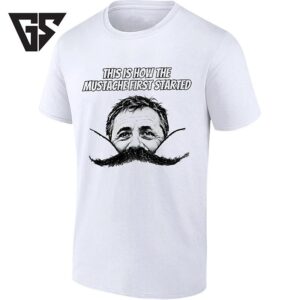 Albert Einstein This Is How The Mustache First Started T-Shirt