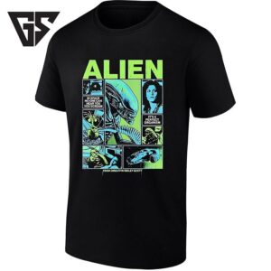 Alien In Space No One Can Hear You Scream Movie Poster T-Shirt