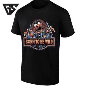 Animal From The Muppets Born To Be Wild T-Shirt