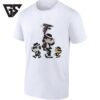 Atlanta Falcons X Charlie Browns With Snoopy And Woodstock Pop Rock Style T-Shirt
