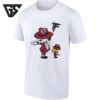Atlanta Falcons X Snoopy And Woodstock Dancing With Pop Rock T-Shirt