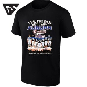 Auburn Greatness Frederickson Beasley Sullivan Jackson Rocker Newton Williams Signature T-Shirt