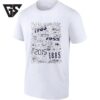 Back To The Future Time Travel Doodle Icons T-Shirt