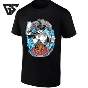 Black Ranger Mastodon Power Rangers Mighty Morphin T-Shirt