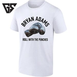 Bryan Adams Roll With The Punches Rock Music T-Shirt