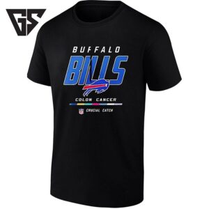 Buffalo Bills Crucial Catch Colon Cancer Intercept Cancer T-Shirt