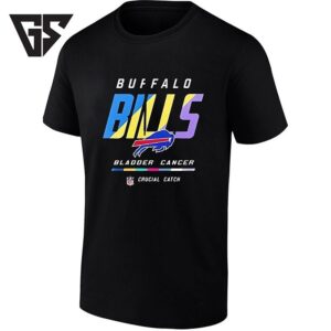 Buffalo Bills NFL Crucial Catch Intercept Cancer Awareness T-Shirt