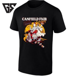 Canfield Fair Is For Lovers Just Married Chicken Wedding T-Shirt