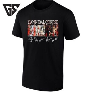 Cannibal Corpse Band Signature Death Metal T-Shirt