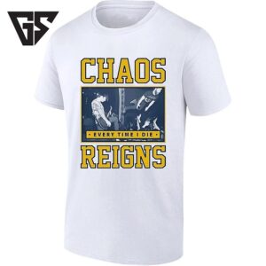 Chaos Reigns Every Time I Die Hardcore Band T-Shirt