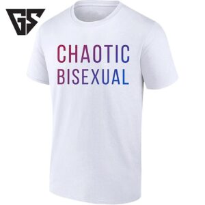 Chaotic Bisexual Pride Lgbtq T-Shirt