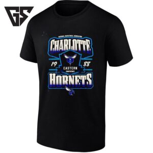 Charlotte Hornets National Basketball Association 1988 Eastern Conference T-Shirt
