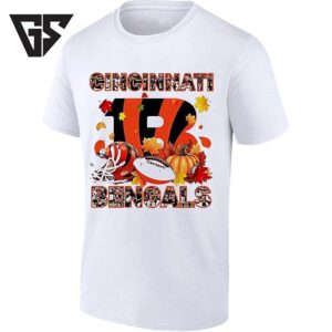 Cincinnati Bengals X Halloween Autumn Football Season Pumpkin Helmet T-Shirt