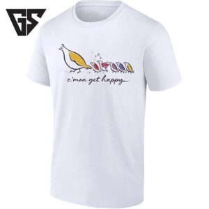 C’mon Get Happy Quail And Chicks Birds Nature T-Shirt