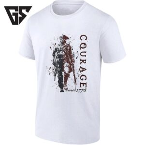 Courage Since 1776 American Soldier Patriot T-Shirt