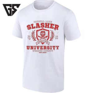 Crystal Lake Slasher University Estd 1980 Wessex County New Jersey T-Shirt