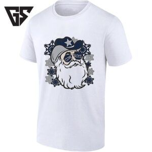 Dallas Cowboys Santa Claus Christmas NFL T-Shirt