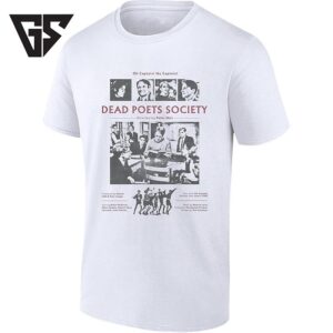 Dead Poets Society Oh Captain My Captain Featuring Robin Williams And Ethan Hawke T-Shirt