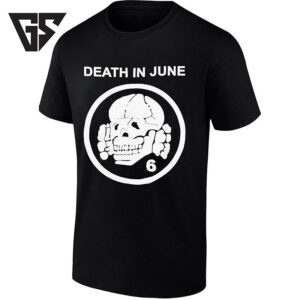 Death In June Totenkopf 6 Logo Neofolk Band T-Shirt