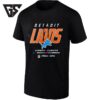 Detroit Lions Crucial Catch Kidney Cancer Intercept Cancer T-Shirt