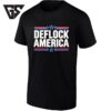 Distressed Deflock America Patriotic USA T-Shirt