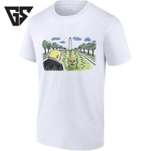 Donald Trump Looking At Himself In The Reflecting Pool T-Shirt