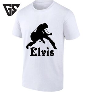 Elvis Presley Silhouette Guitarist Rock And Roll T-Shirt