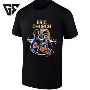 Eric Church Guitar Signature Country Music T-Shirt