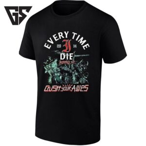 Every Time I Die Buffalo Ny 2014 Crush Your Allies T-Shirt