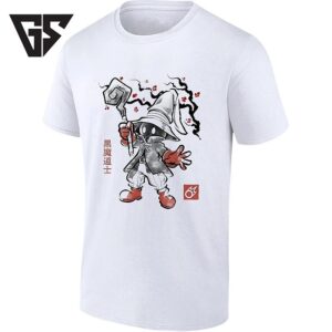 Final Fantasy Black Mage Ink Wash Style T-Shirt