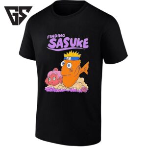 Finding Sasuke Naruto Anime Parody T-Shirt