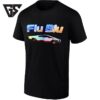 Flu Blu Cybertruck Tesla Electric Vehicle T-Shirt