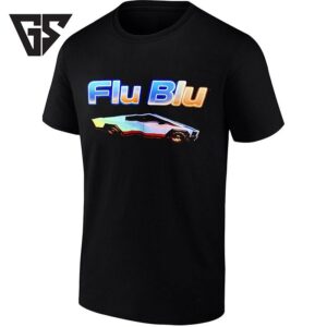 Flu Blu Cybertruck Tesla Electric Vehicle T-Shirt