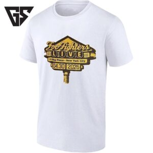 Foo Fighters Live At Irving Plaza New York City 04302026 T-Shirt