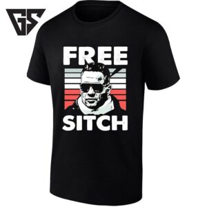 Free Sitch Retro Mike Sorrentino Jersey Shore T-Shirt