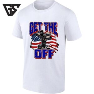 Get The F Off American Flag Surveillance Camera T-Shirt