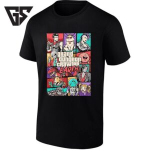 Grand Dungeon Crawler Earth Fantasy Rpg T-Shirt