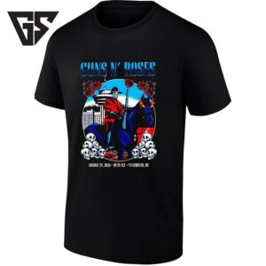 Guns N’ Roses August 29 2026 Bc Place Vancouver Bc Concert T-Shirt