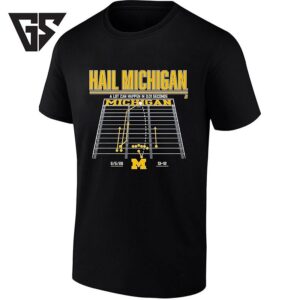 Hail Michigan A Lot Can Happen In 001 Seconds T-Shirt