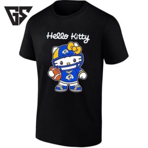 Hello Kitty Los Angeles Rams Football NFL T-Shirt