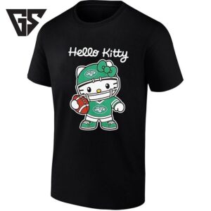 Hello Kitty New York Jets Football Player T-Shirt