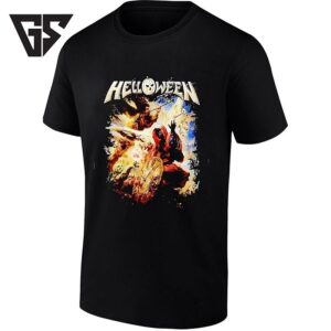 Helloween Band Logo Dark Fantasy Art Power Metal T-Shirt