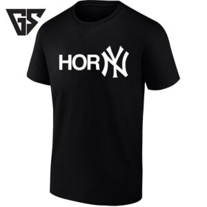 Horny New York Yankees Logo Parody T-Shirt