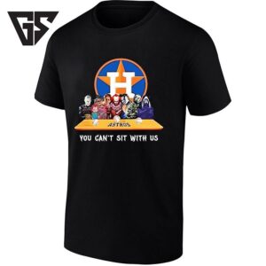 Houston Astros Horror Movie Characters You Can’t Sit With US T-Shirt