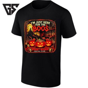 I’m Just Here For The Boos Spooky Season Social Club T-Shirt