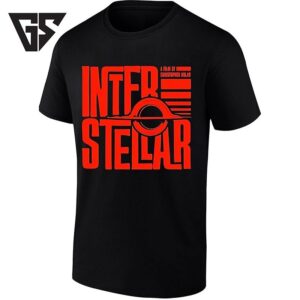 Interstellar A Film By Christopher Nolan T-Shirt