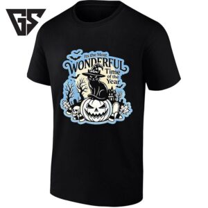 Its The Most Wonderful Time Of The Year Halloween Cat T-Shirt