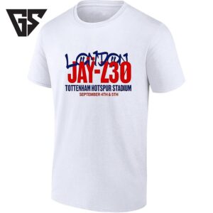 Jay Z London Jay Z30 At Tottenham Hotspur Stadium September 4th And 5th T-Shirt