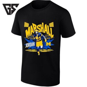 Jordan Marshall Michigan Wolverines 23 College Football T-Shirt